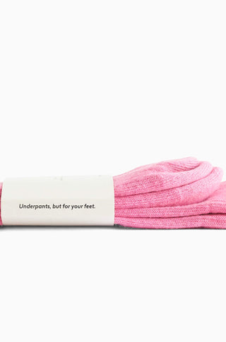 The Shruggie Sox – Nightrider pink