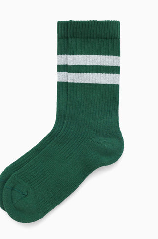 The Varsity Stripe – Green gray