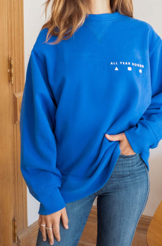 The Sweatshirt – Santorini blue