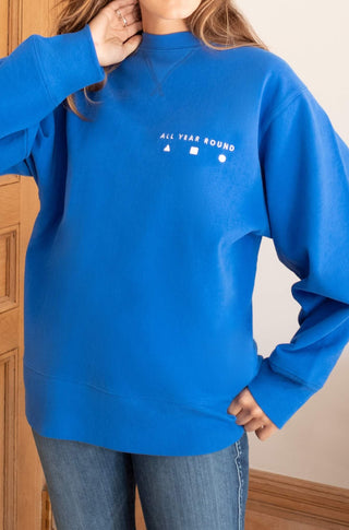 The Sweatshirt – Santorini blue