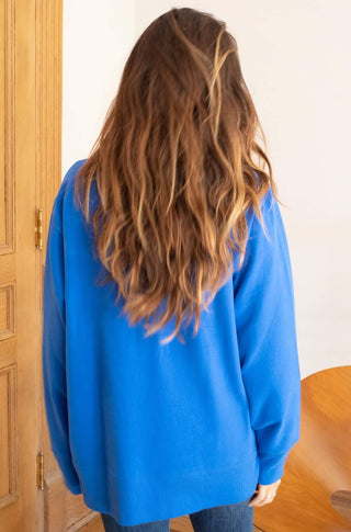 The Sweatshirt – Santorini blue