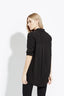 The Silky Tunic Shirt  – Black