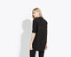 The Silky Tunic Shirt – Black