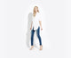 The Silky Tunic Shirt – Off white