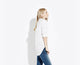 The Silky Tunic Shirt – Off white