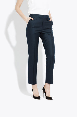 The Slim Trouser – Bleu fir