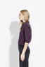 The Striped Clean Shirt  – Maroon/Navy