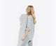 The Striped Clean Shirt – Silver cloud