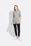 The Striped Wooly Tunic  – Black/White