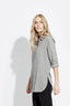The Striped Wooly Tunic  – Black/White