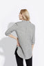 The Striped Wooly Tunic  – Black/White