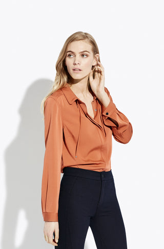 The Outline Top – Terra cotta