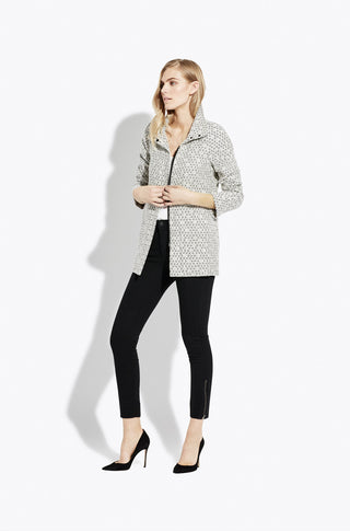 The Radial Jacket – Black white