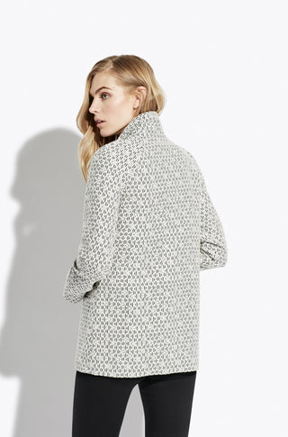 The Radial Jacket – Black white