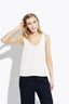 The Scoopneck Tank  – Off White