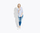 The Striped Easy Shirt – Blue white bold stripe