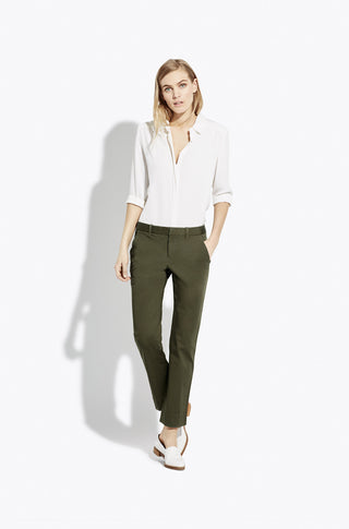 The Twill Pant – Olive