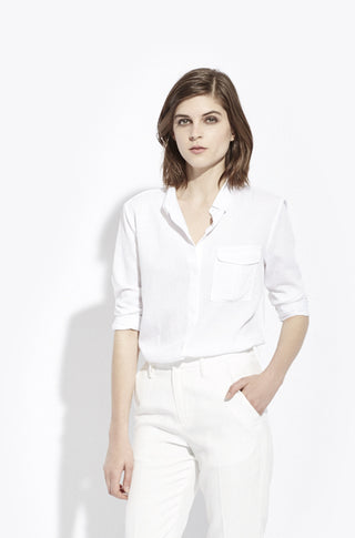 The Floating Cotton Shirt – White