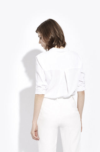 The Floating Cotton Shirt – White