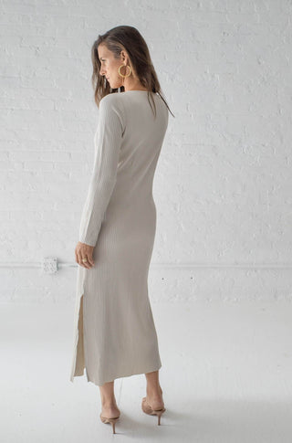 The Babe – Champagne knit