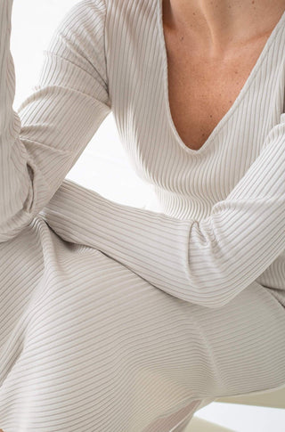 The Babe – Champagne knit