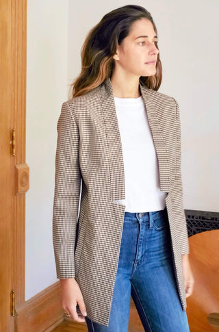 The Coup Blazer in Check Please – Check please