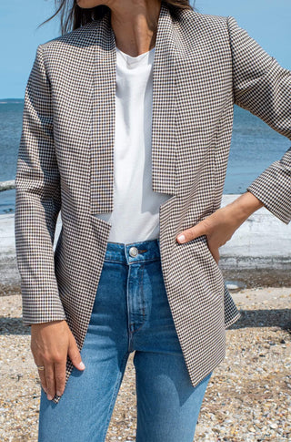 The Coup Blazer in Check Please – Check please