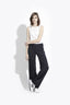 The Slouchy Wideleg Trouser  – Navy
