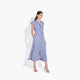 The Sunset Dress – Royal stripe
