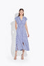The Sunset Dress  – Royal Stripe