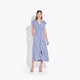 The Sunset Dress – Royal stripe