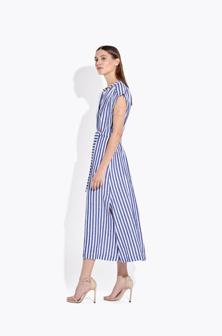 The Sunset Dress – Royal stripe