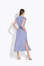 The Sunset Dress  – Royal Stripe