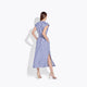 The Sunset Dress – Royal stripe