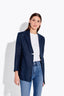 The Coup Blazer in Linen  – Nightshade