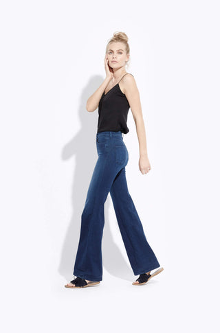 The Hi-Rise Wide Leg – Zodiac wash