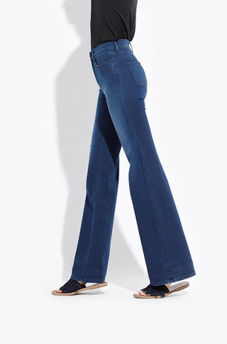 The Hi-Rise Wide Leg – Zodiac wash