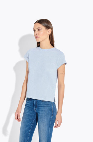 The Little Crew – Blue scribble stripe