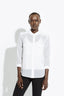 The Organza Cargo Shirt  – White