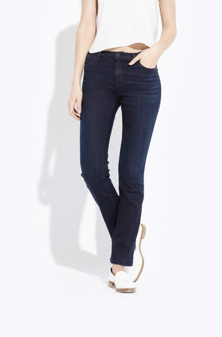 The Slim Straight – Navy chalk