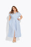 The Sunset Dress  – Striped Linen
