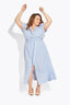 The Sunset Dress  – Striped Linen