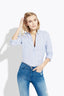 The Striped Easy Shirt  – Blue & White Bold Stripe