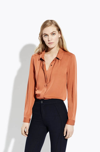 The Outline Top – Terra cotta