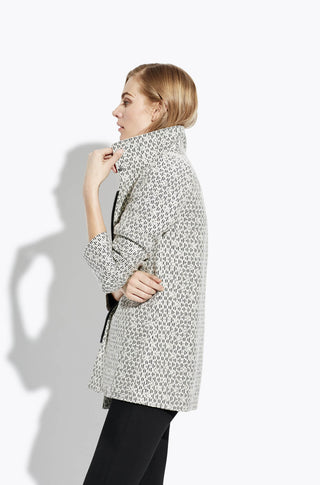 The Radial Jacket – Black white