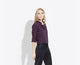 The Striped Clean Shirt – Maroon navy