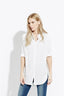 The Silky Tunic Shirt  – Off White
