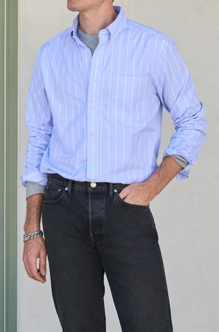 The Everyday in Poplin – Igloo stripe