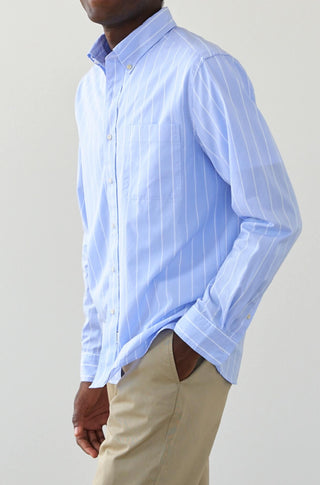 The Everyday in Poplin – Igloo stripe