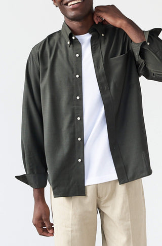 The Everyday in Cool Wool – Olive